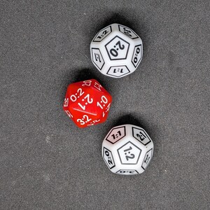 Prediction dice - 3-piece set - Country set - 3 football score dice in national colors - Gift idea England