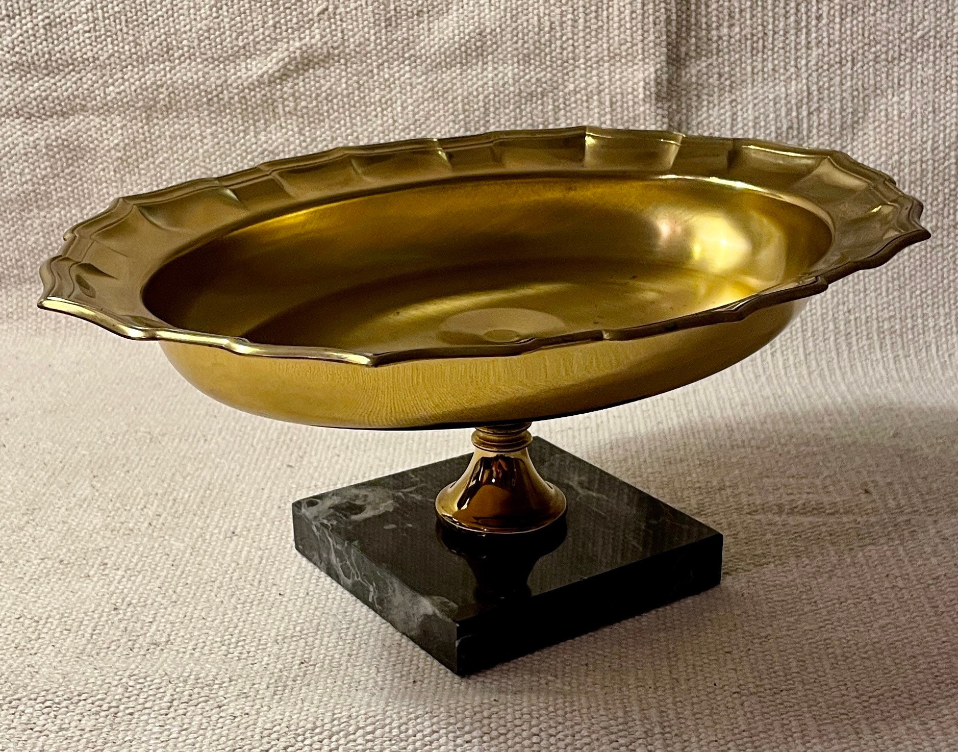 Oval Brass Bowl - Etsy Canada
