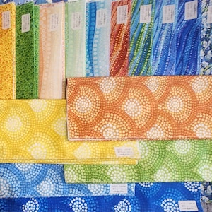 Dreamscapes by Ira Kennedy for Moda Fabrics - Set of 18 Half Yard Pieces - 18&quot; X 44&quot;