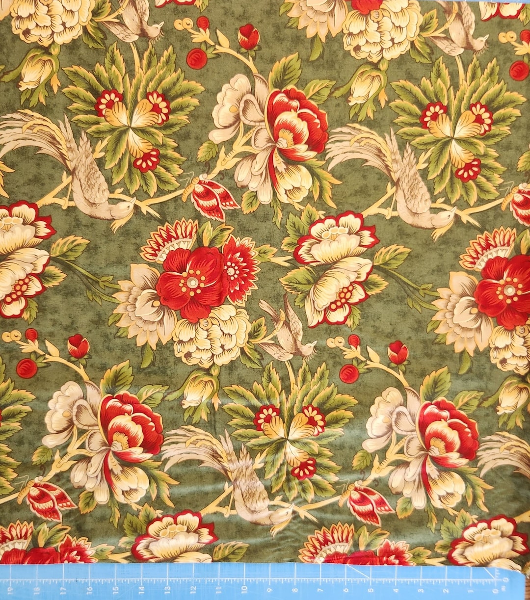 christmas-presence-by-april-cornell-for-moda-fabrics-green-background