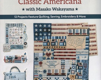 Stitching Class Americana with Masako Wakayama - ISBN# 978161745972