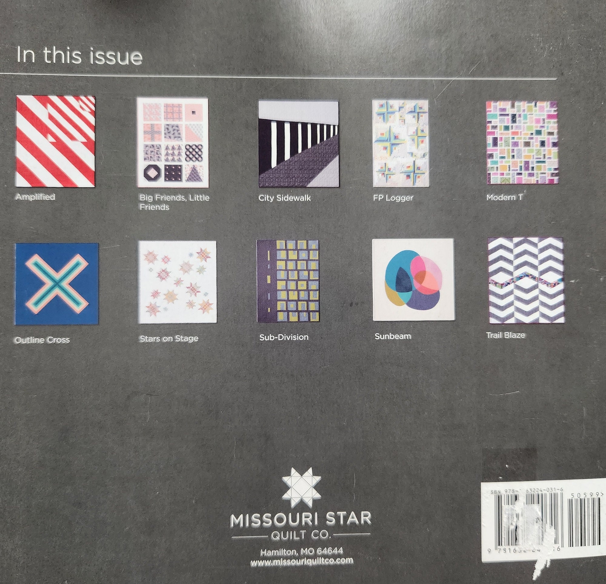 Set of 2 Missouri Star Block Magazines Mod Block Scale Vol 4 2018 ...