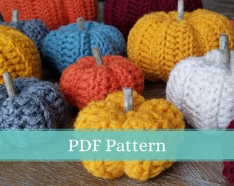 PATTERN ONLY | Crochet Rustic Pumpkin