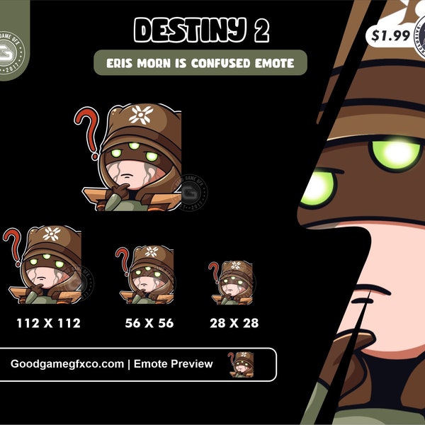 Destiny Twitch Emotes Etsy