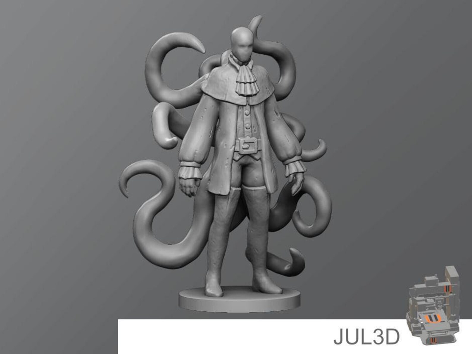 Medieval Slenderman for Tabletop like e.g. D&D Dungeons and Etsy