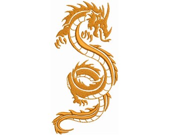 Fire Spitting Dragon Machine Embroidery Design, Embroidery Designs, Machine Embroidery,Embroidery Pattern, Embroidery  4x4 and 5x7 Hoop Size
