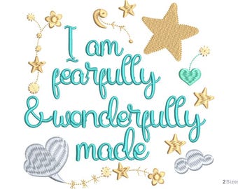 Inspirierende Zitat Stickerei Design - Maschinenstickerei Design - motivierend Spruch Muster - digitaler Sofortdownload - 2 Größen