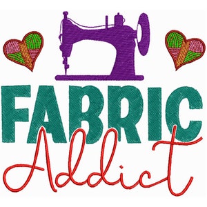 Fabric Addict - Machine Embroidery Design