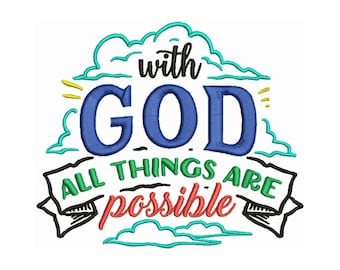 Praise the Lord - Machine Embroidery Design, God Embroidery Patterns, Embroidery Files, Machine Embroidery Designs, Embroidery Designs