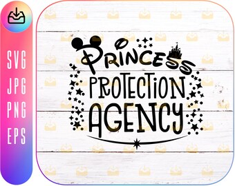 Free Princess Protection Agency Svg