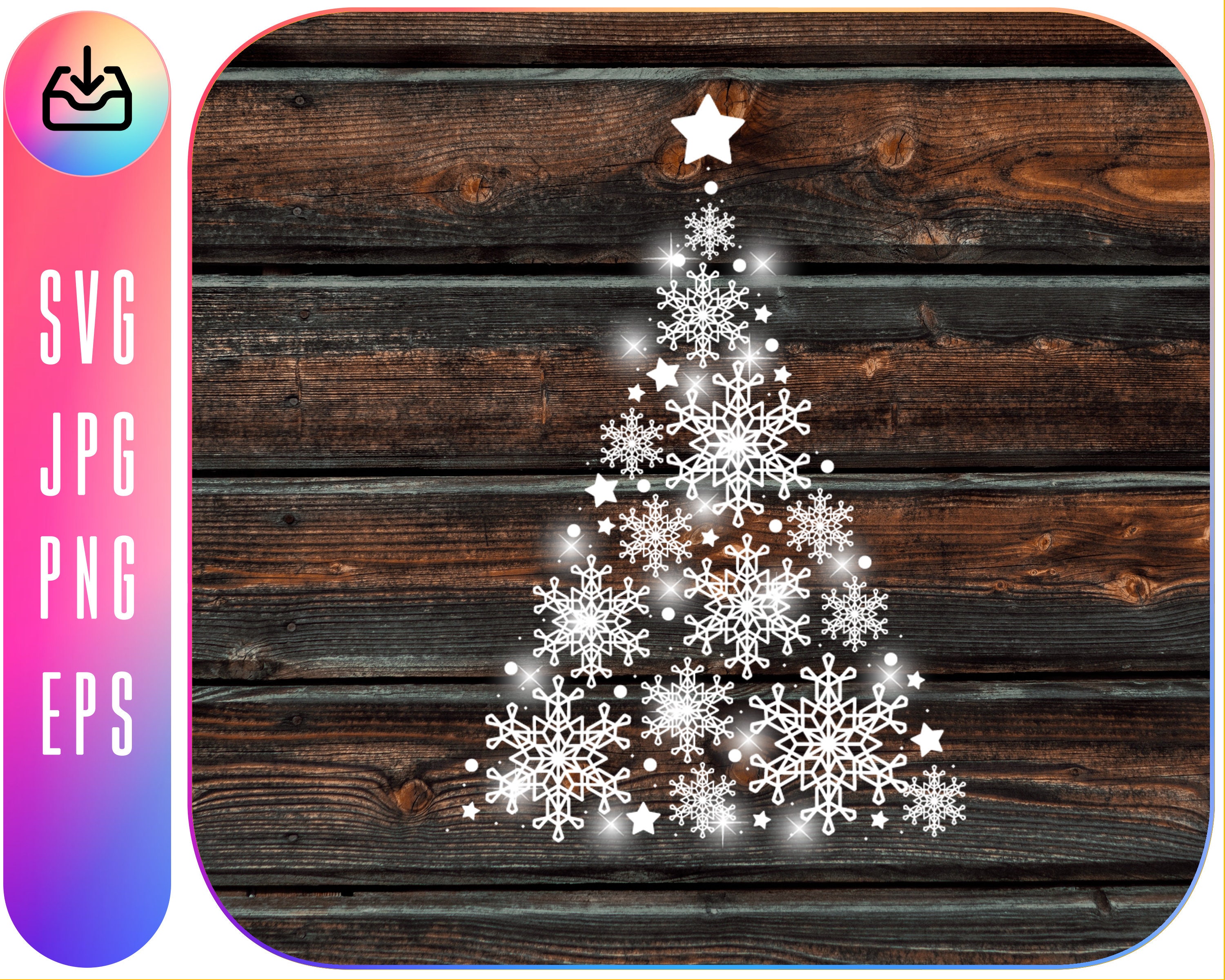 Christmas Tree SVG File Christmas SVG Digital Download for - Etsy
