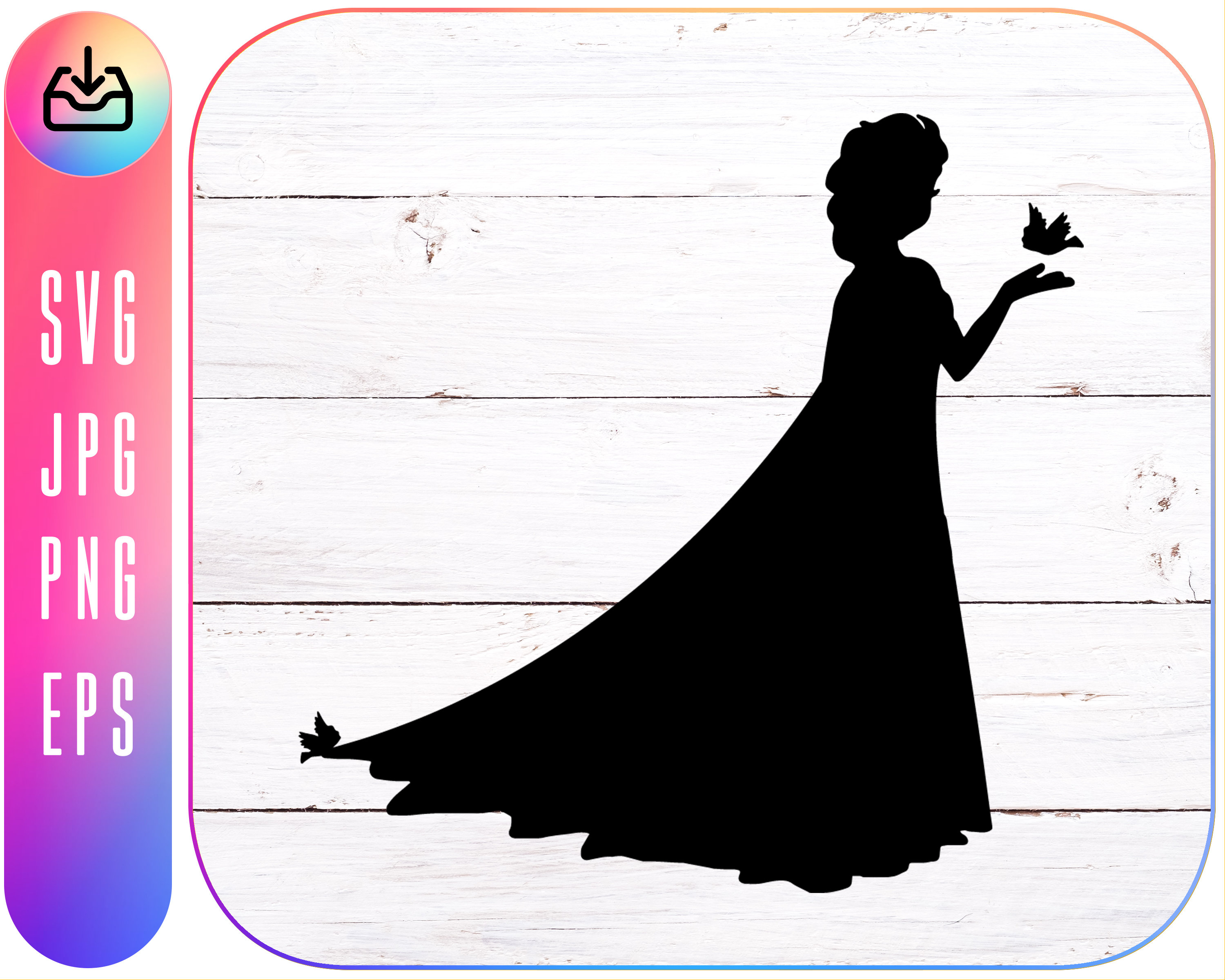Download Elsa svg Disney frozen Christmas SVG for Cricut/Silhouette ...