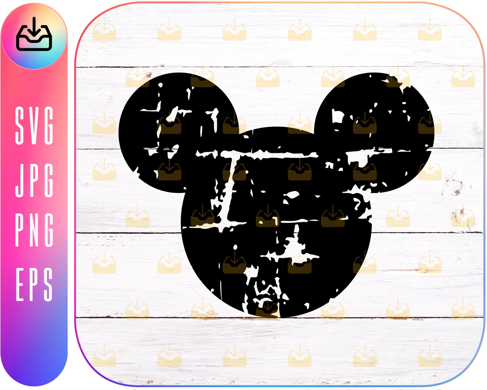 Disney Mickey Mouse Silhouette SVG Disney SVG Disney Vibes ...