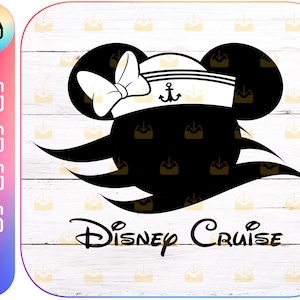 Cruise Minnie Kissing SVG, Happy Mouse, Family Trip SVG, Customize Gift Svg, Vinyl Cut File, Svg, Pdf, Jpg, Png Printable Design File
