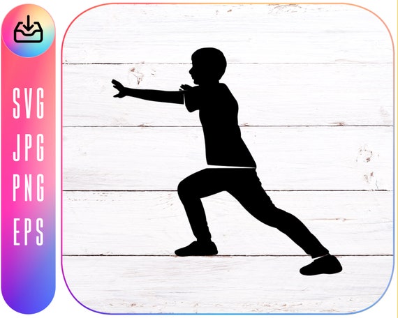 Download Karate Boy Monogram SVG File Cutting Template-Clip Art for | Etsy