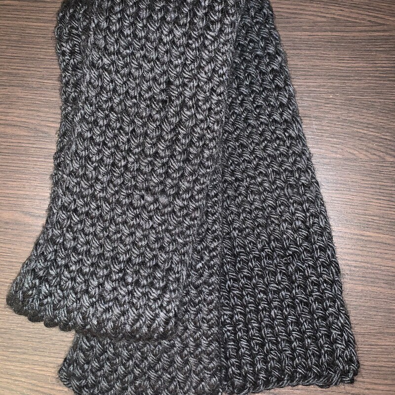 Winter Knitted Scarf Etsy