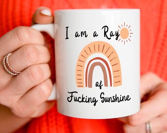 I am a Ray of Fucking Sunshine| valentines day gift for him| Gift for him| Gift for her| Best Friend Gift| valentines day| self gift