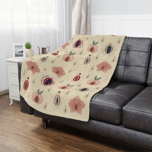 Midwife Gift Blanket: Micro-Fleece Minky Blanket