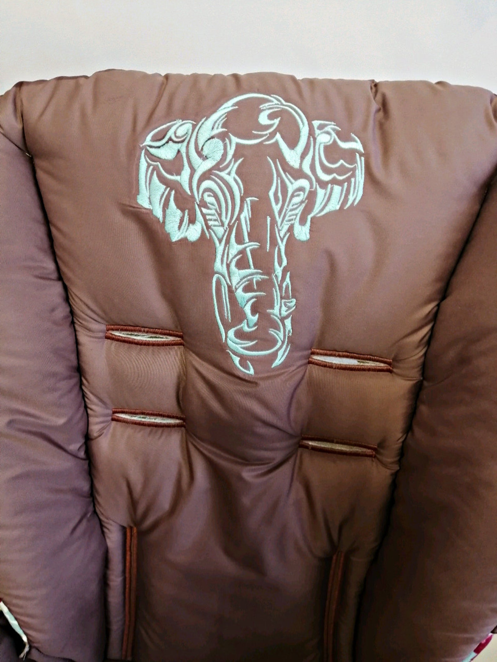 Cover for any high chair Double sided Universalle seat cushion Etsy