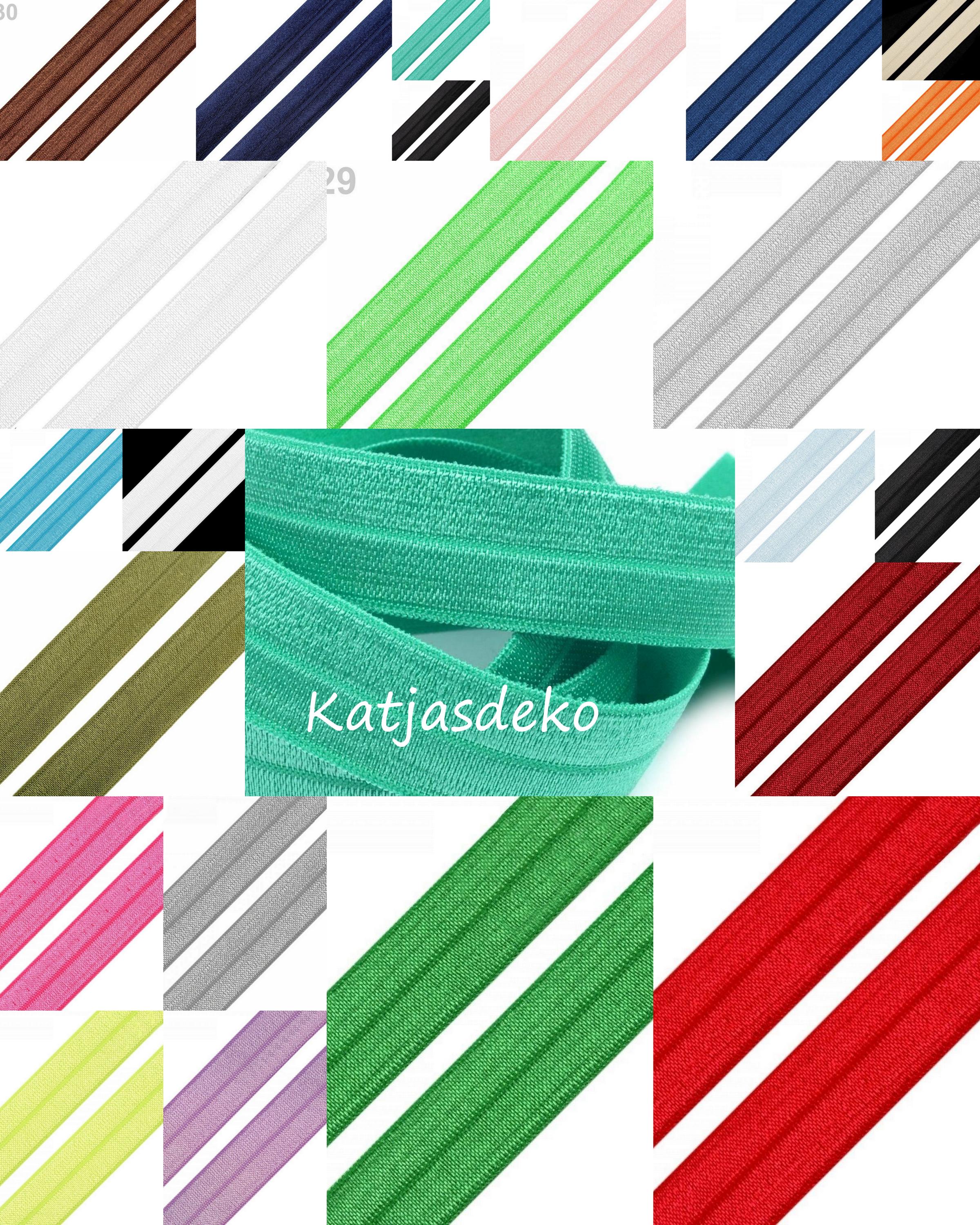 Elastico Per Cucito Largo 7,5 Cm – Fascia Elasticità In Cotone Per Abbigliamento, Mascherine E Fai-da-te | Colore Navy