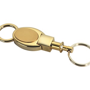 Oval Detachable Key Chain - Etsy