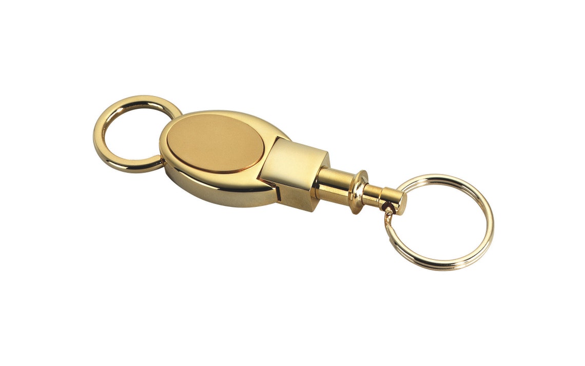 Oval Detachable Key Chain Etsy