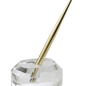 Gold pen stand Outlet