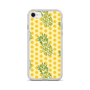 iPhone Case, pineapple phone case, iPhone cover, tropical phone case, iPhone accessory, all models