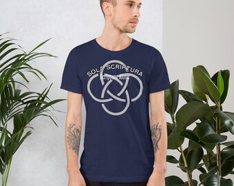 半袖 Sola scriptura Tシャツ、聖書のみ、信仰のTシャツ、クリスチャンシャツ、さまざまな色とサイズ