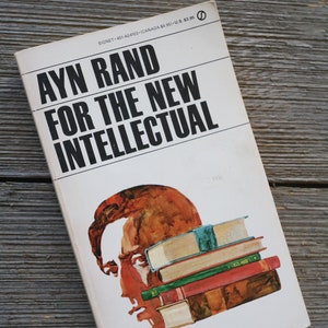 Vintage 1968 Paperback - For the New Intellectual - Ayn Rand