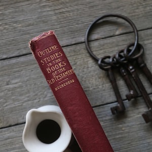 Antiquarian 1893 Book - Outline Studies in the Books of the Old Testament