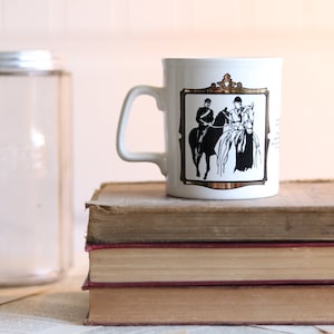 Vintage 1970&#39;s Royal Wedding Mug - Princess Anne and Mark Phillips - England