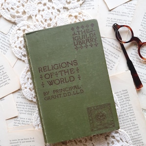 Vintage 1896 Book - Religions of the World