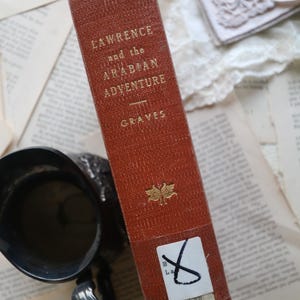 Vintage 1920&#39;s Book - Lawrence and the Arabian Adventure