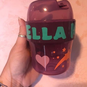Customized yogurt/snack cups