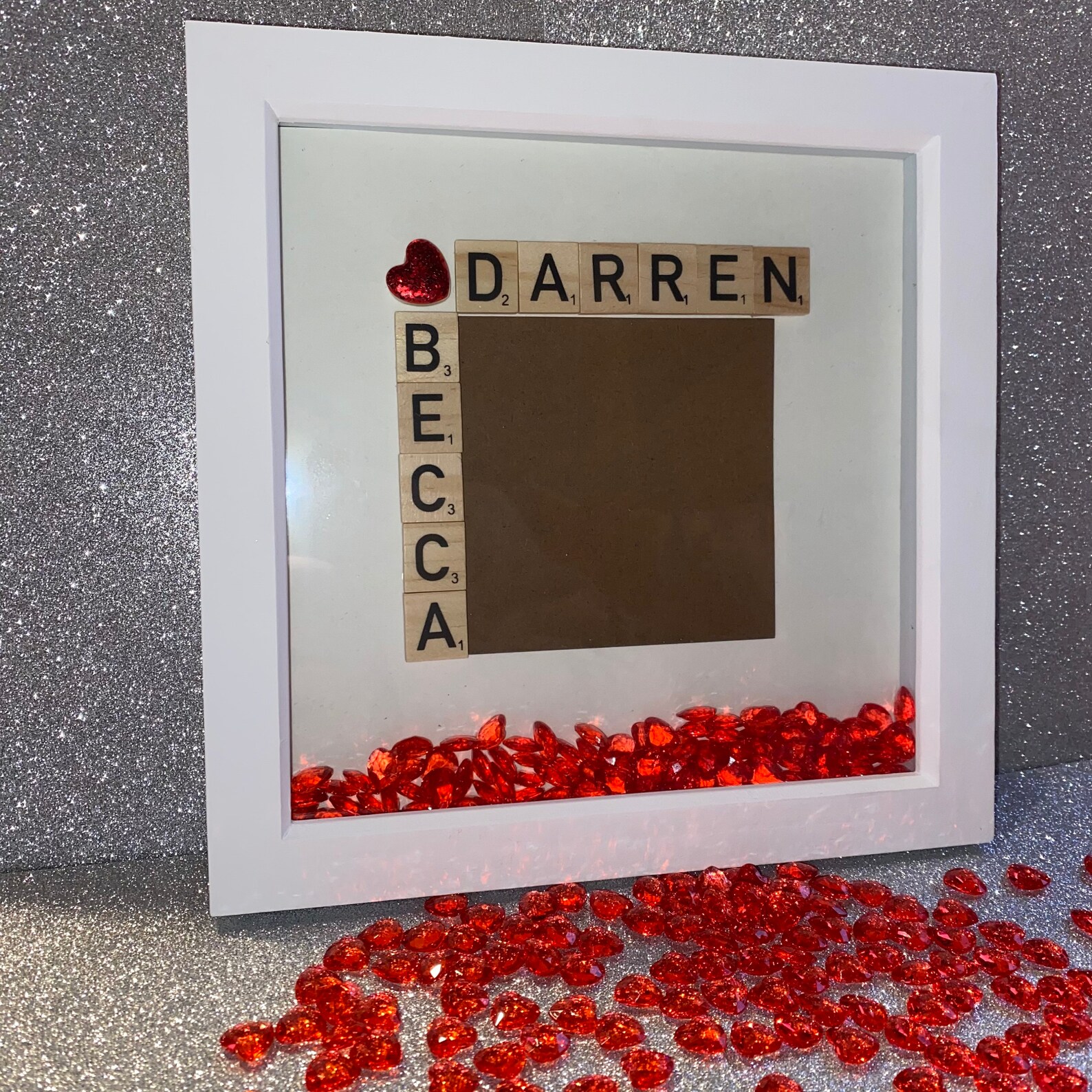Personalised Couple Name Frame Etsy