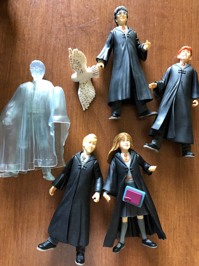 Vintage Harry Potter Action Figures Hogwarts Students Sold - Il 794xN.2390741804 P646