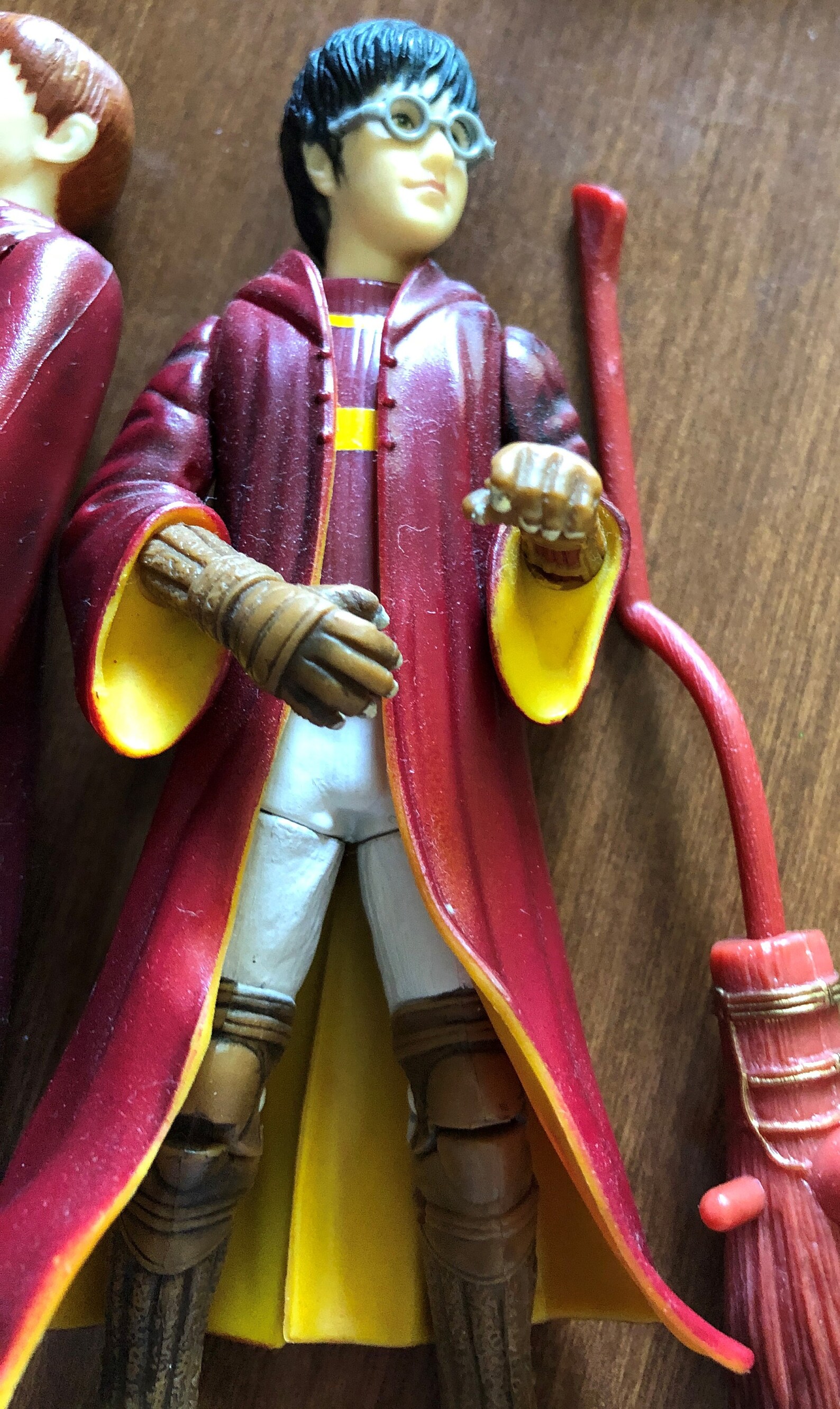 Vintage Harry Potter Action Figures Quidditch Set Sold as Etsy