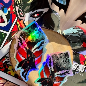 Persona 5 Joker Arsene Holographic Sticker