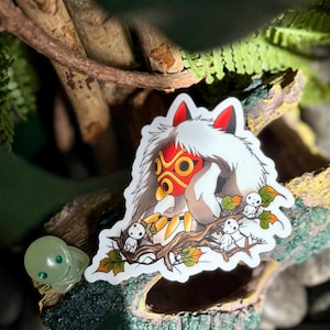 Princess Mononoke Studio Ghibli Matte Vinyl Sticker