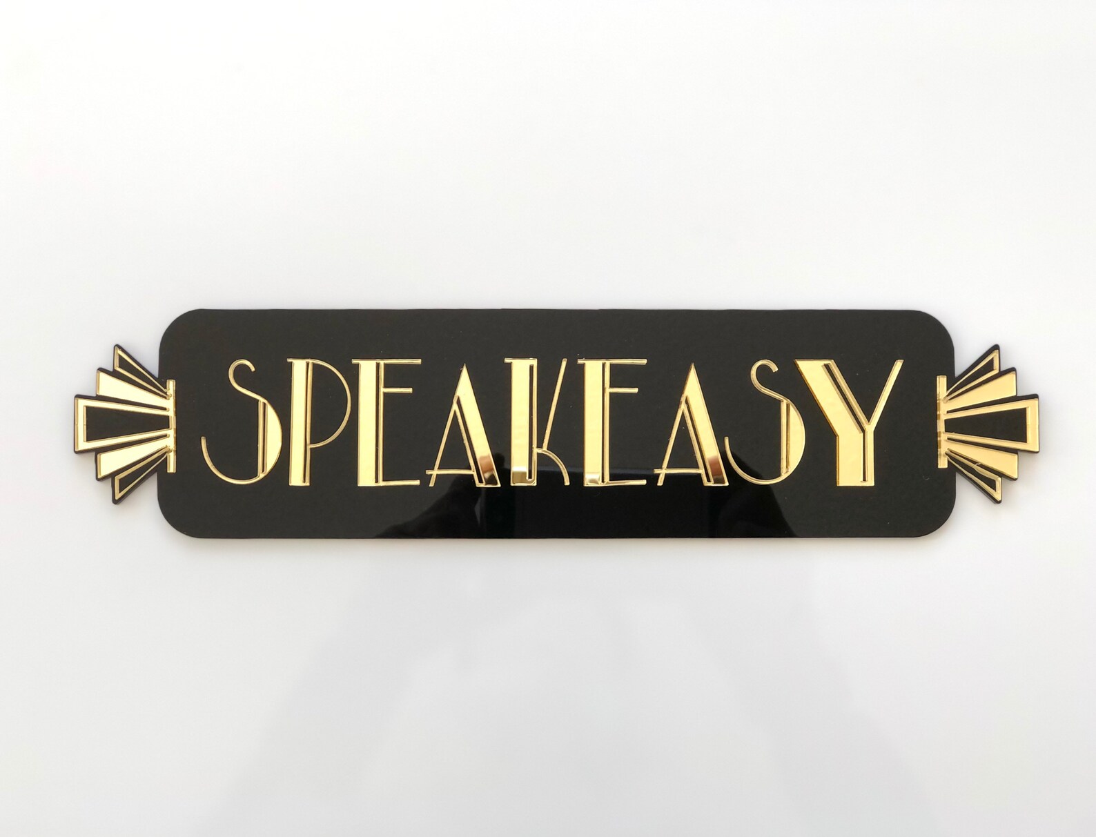 Art Deco Sign SPEAKEASY Sign Acrylic Sign Art Deco Decor Etsy