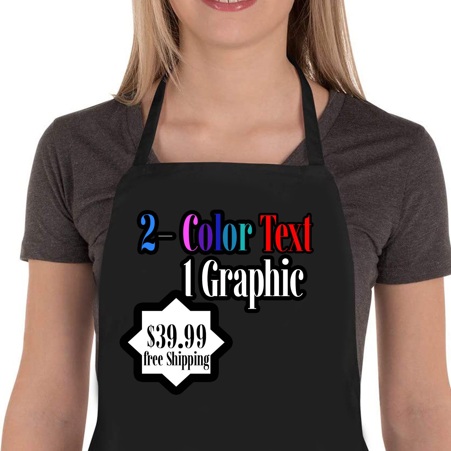 Custom Apron Customized aprons for Women Cooking Gift for Etsy