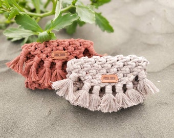 macrame coin purse