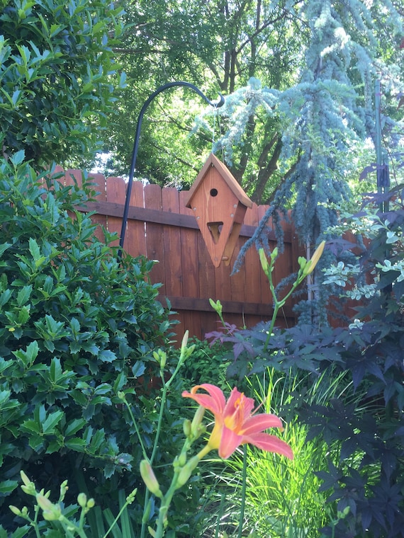 Wren Bird House. Entry Hole is One Inch in Diameter. Etsy
