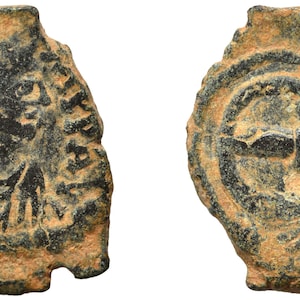 Justinian I, 527-565; Pentanummium. Antioch mint. Authentic Byzantine Coin
