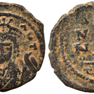 Maurice Tiberius. 582-602. Dekanummium, Theoupolis (Antioch) mint. Authentic Byzantine Coin