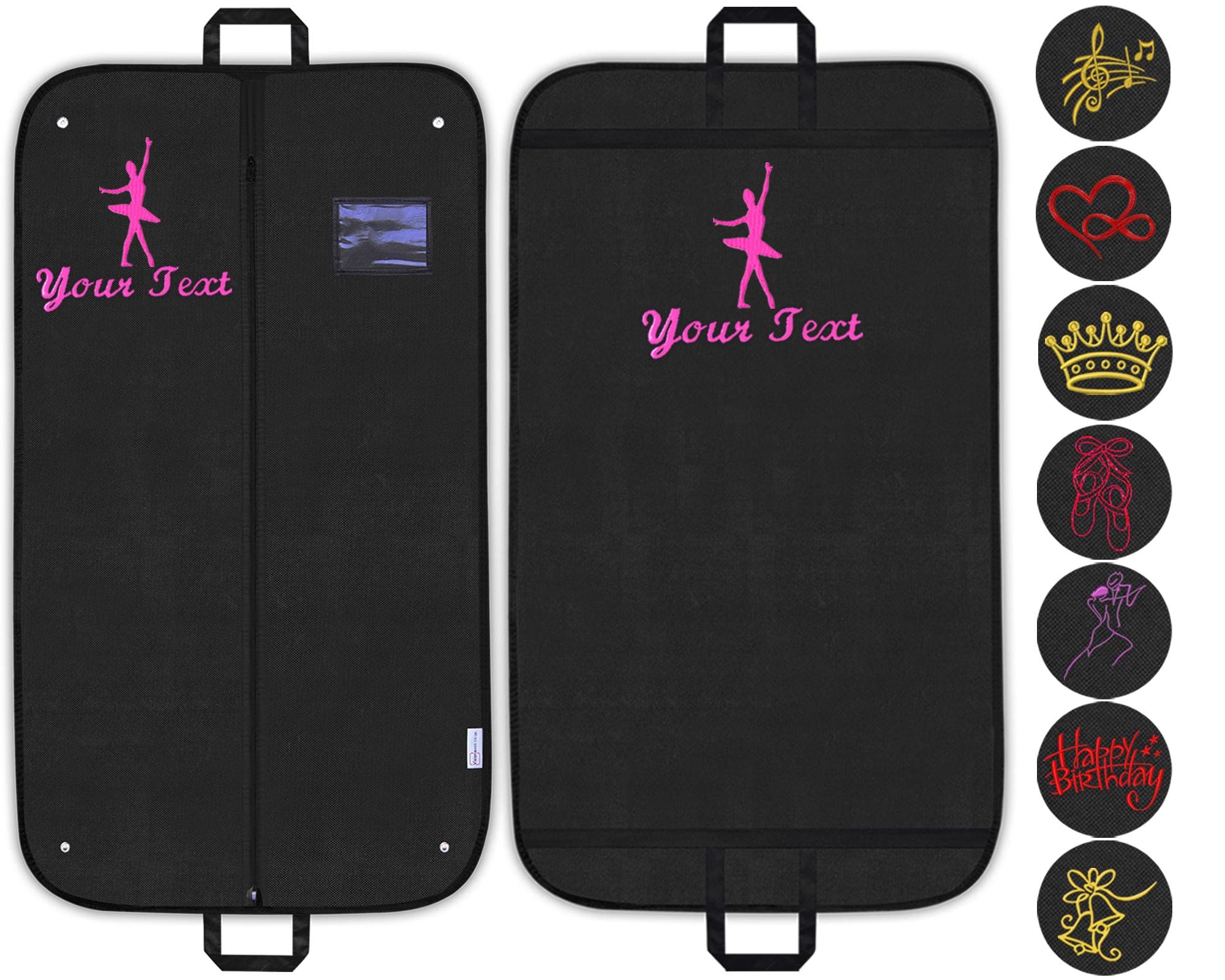 Personalised dance dress bag deals