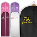 Personalised Embroidered Dress Bag, Bridesmaid Dress Bag, Wedding Dress Bag, Dance Costume, Prom Dress, Monogram Garment Bag, Wedding Gifts