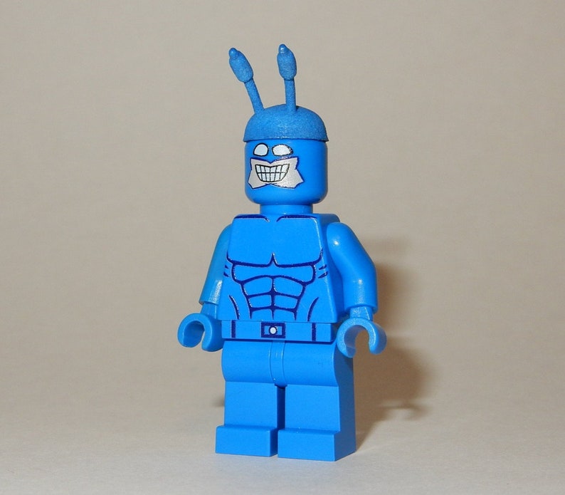 Tick Superhero Movie Custom Printed Minifigures Optional Display Cases *Calypso/_Customs* Tick Heros Collection