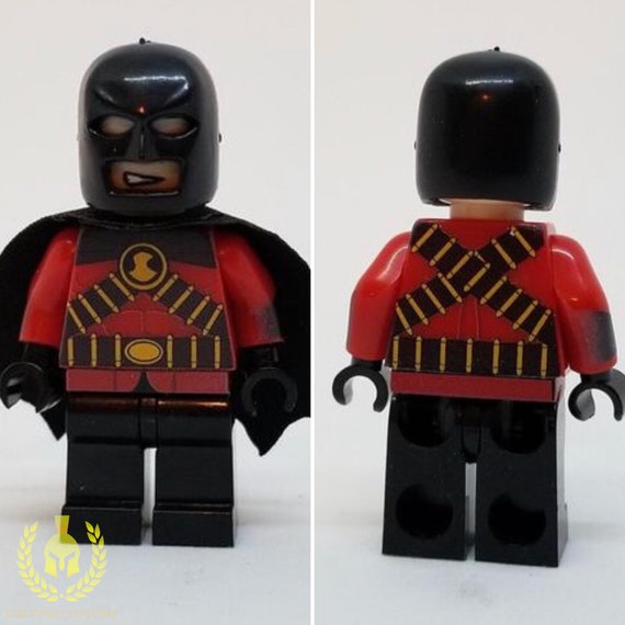 Superheroes custom printed minifigure Red Guardian 